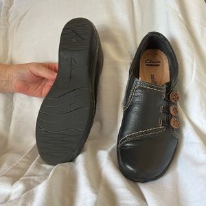 Clarks Unconstructed Collection flats - Brown